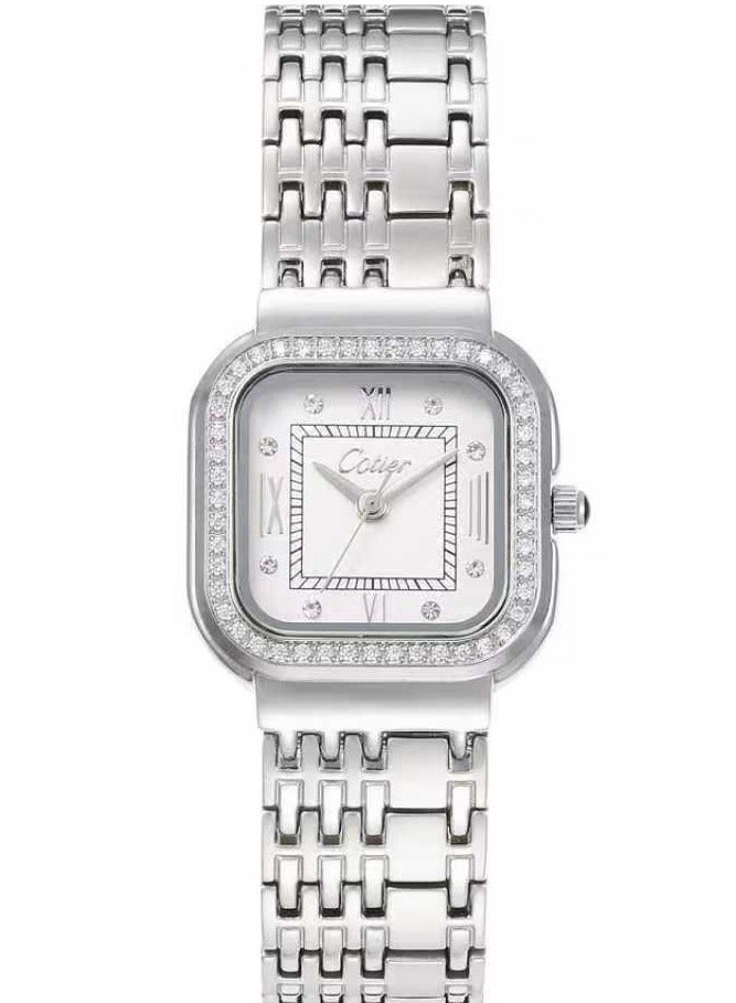 Women's watch with stainless steel bracelet